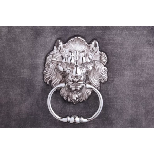 Zámecká židle MODERN BAROCCO S RUKOJETÍ šedá samet  Židle 41507