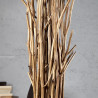Stojací lampa EUPHORIA 175 CM hnědá naplavené dříví  Lampy 19472
