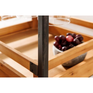 Barový regál SEVEN SEAS 120 CM masiv borovice  Regály 43921