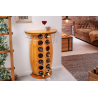 Vinotéka BODEGA HALF 85 CM masiv borovice  Stojany na víno 42579