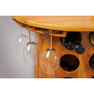 Vinotéka BODEGA HALF 85 CM masiv borovice  Stojany na víno 42579