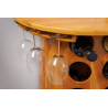 Vinotéka BODEGA HALF 85 CM masiv borovice  Stojany na víno 42579
