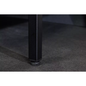 Vitrína PARIS 180 CM černá vroubkované sklo  Vitríny 43330