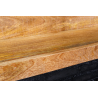 Nástěnná police MAKASSAR 110 CM masiv mango  Knihovny a police 44742