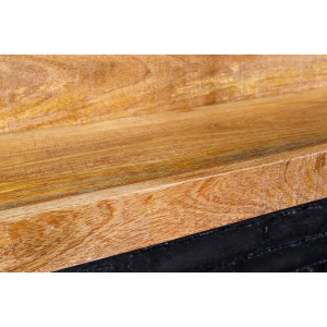 Nástěnná police MAKASSAR 140 CM masiv mango  Knihovny a police 44743