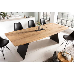 Jídelní stůl GRAND OAK NATUR 240 CM masiv divoký dub  Jídelní stoly 43389