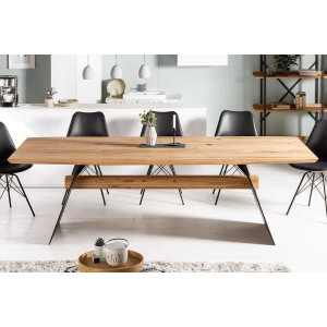 Jídelní stůl GRAND OAK NATUR 240 CM masiv divoký dub  Jídelní stoly 43389