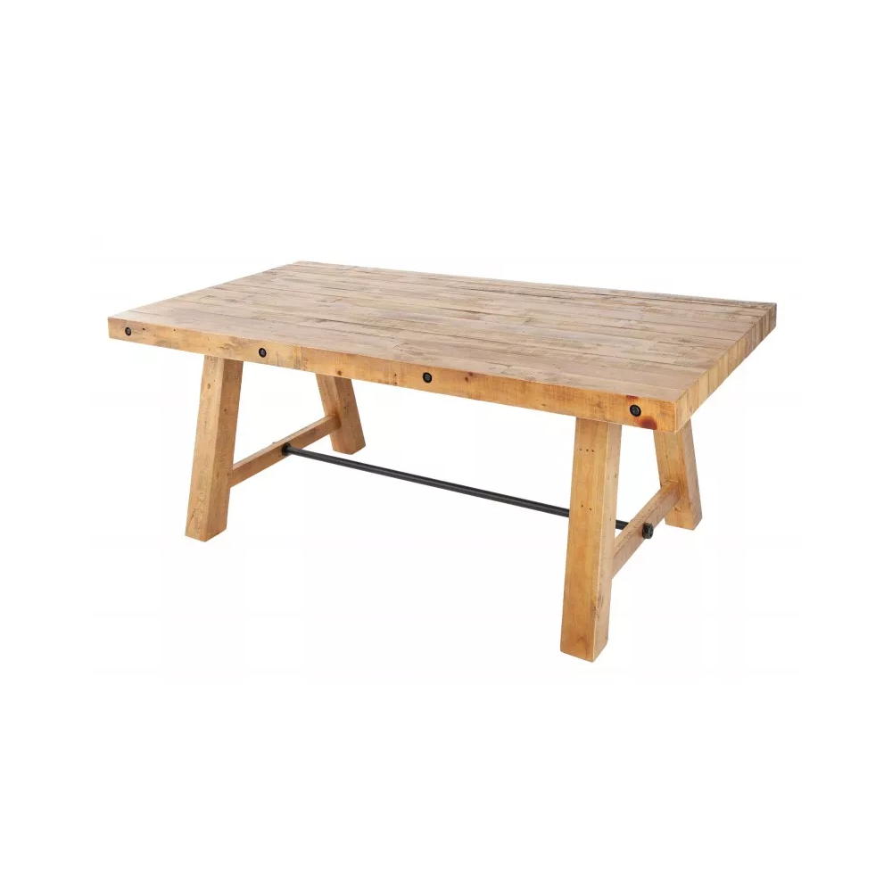 Jídelní stůl FINCA VINTAGE BROWN 165 CM masiv recyklovaná borovice  Kuchyň a jídelna 41245