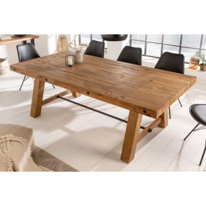 Jídelní stůl FINCA VINTAGE BROWN 165 CM masiv recyklovaná borovice  Kuchyň a jídelna 41245