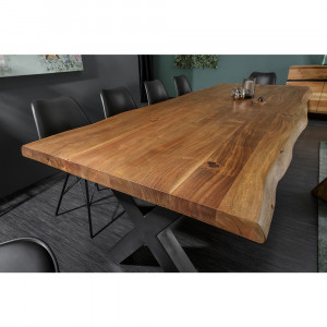 jídelní stůl MAMMUT 60mm HONEY 240 CM masiv akácie  Jídelní stoly 38350