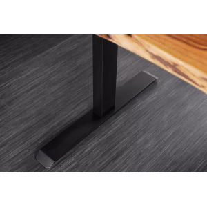 Výškově nastavitelný psací stůl MAMMUT 140 CM masiv akácie  Pracovní a psací stoly 43667