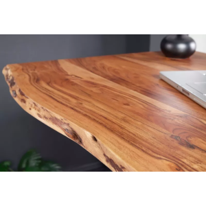 Výškově nastavitelný psací stůl MAMMUT 140 CM masiv akácie  Pracovní a psací stoly 43667