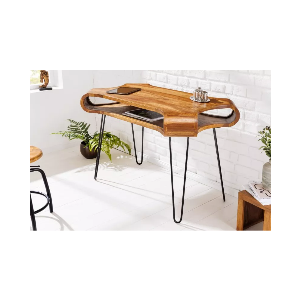 Psací stůl ORGANIC LIVING 120 CM masiv sheesham  Pracovní a psací stoly 43074