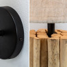 Nástěnná lampa Euphoria recyklované dřevo  Lampy 39246