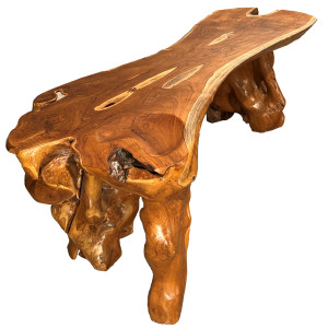 stolek z teaku ROOT II  Lavice 2301029