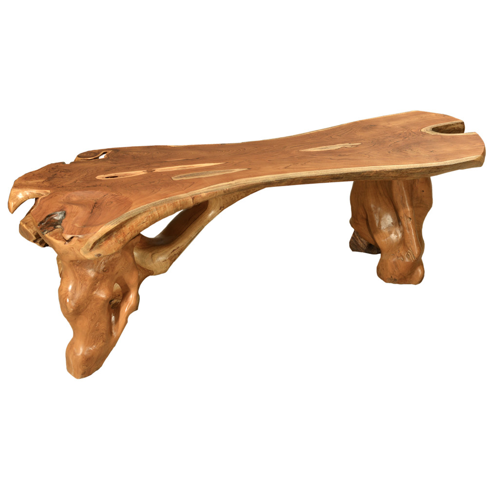 stolek z teaku ROOT II  Lavice 2301029