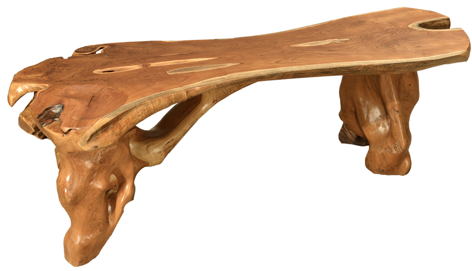 stolek z teaku ROOT II  Lavice 2301029