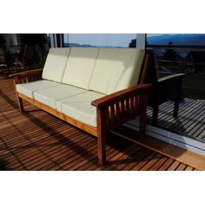 Masivní lavice z teakového dřeva ROSALINE I  Zahradní stoly a stolky 11110