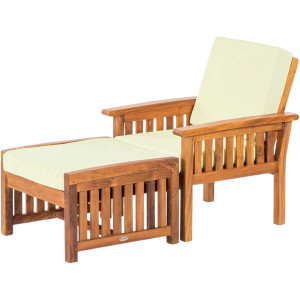 Teaková zahradní sestava ROSALINE I  Zahradní stoly a stolky 611