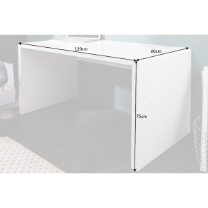 Pracovní stůl FAST TRADE 120 CM bílý  Pracovna 15806
