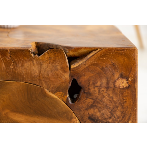 Konferenční stolek SQUARE 90 CM masiv teak  Konferenční stolky 39227