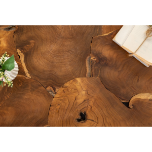 Konferenční stolek SQUARE 90 CM masiv teak  Konferenční stolky 39227