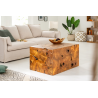 Konferenční stolek SQUARE 90 CM masiv teak  Konferenční stolky 39227