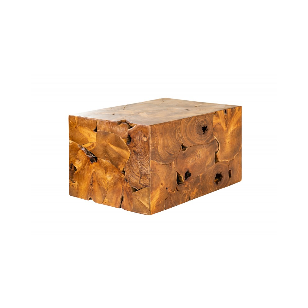 Konferenční stolek SQUARE 90 CM masiv teak  Konferenční stolky 39227