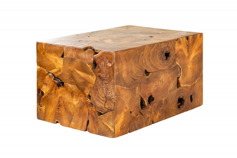 Konferenční stolek SQUARE 90 CM masiv teak  Konferenční stolky 39227