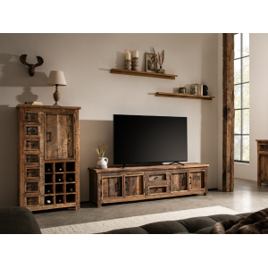 TV stolek Sumatra 122cm z recyklovaného dřeva Sumatra TV stolky a komody MH2407W