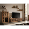 TV stolek Sumatra 122cm z recyklovaného dřeva Sumatra TV stolky a komody MH2407W