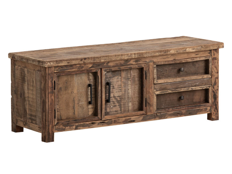 TV stolek Sumatra 122cm z recyklovaného dřeva Sumatra TV stolky a komody A2407