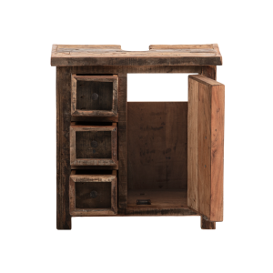 Spodní dřezová skříňka Sumatra z recyklovaného dřeva Sumatra Koupelna MH2412W