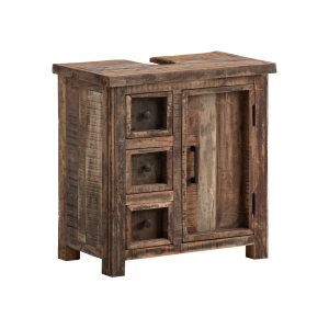 Spodní dřezová skříňka Sumatra z recyklovaného dřeva Sumatra Koupelna MH2412W