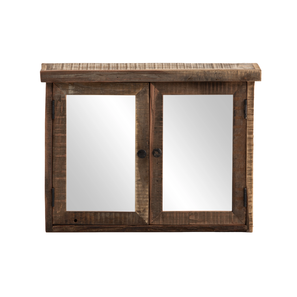 Zrcadlová skříňka Sumatra z recyklovaného dřeva Sumatra Koupelna MH2413W