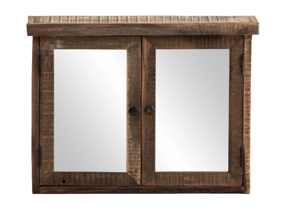 Zrcadlová skříňka Sumatra z recyklovaného dřeva Sumatra Koupelna MH2413W