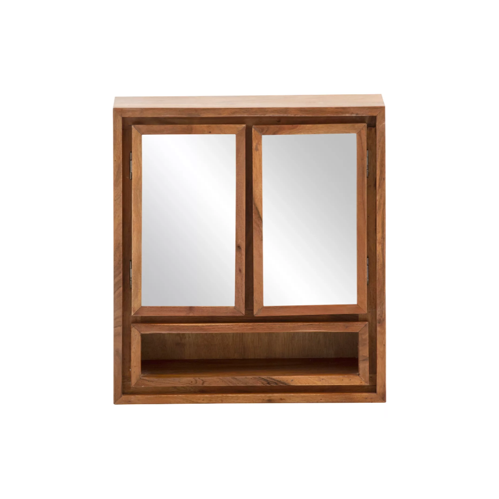 Zrcadlová skříňka Maddox z akátového dřeva Maddox Koupelna MH2322W