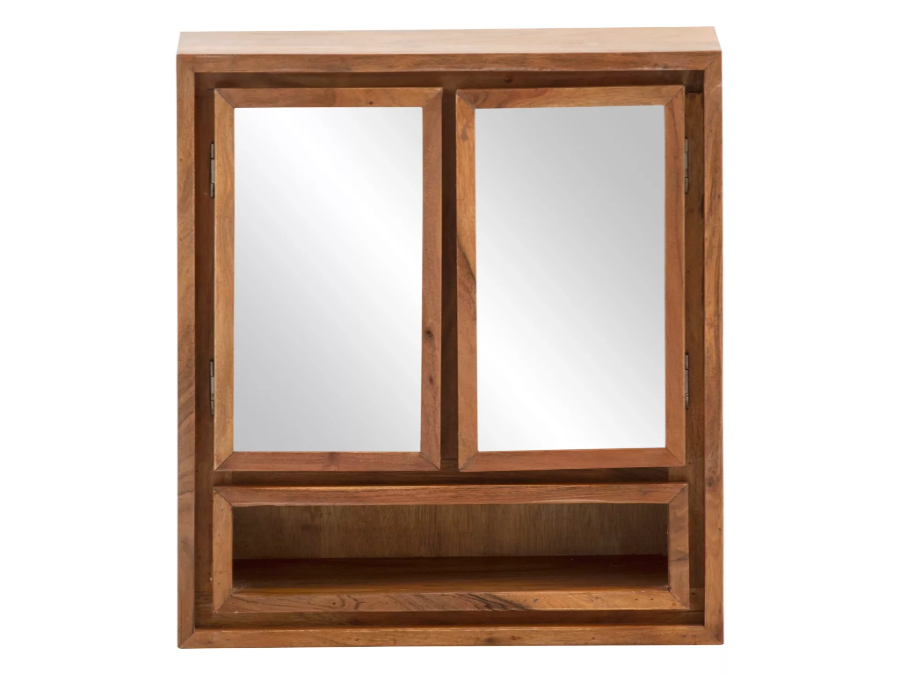 Zrcadlová skříňka Maddox z akátového dřeva Maddox Koupelna MH2322W