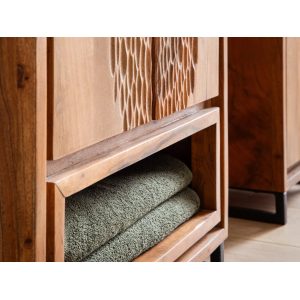 Umyvadlová skříňka Maddox z akátového dřeva Maddox Koupelna MH2321W