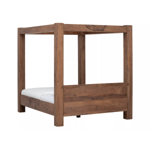 Luxusní postel s nebesy Osbon z masivního akátového dřeva Osbon Postele MH2456W