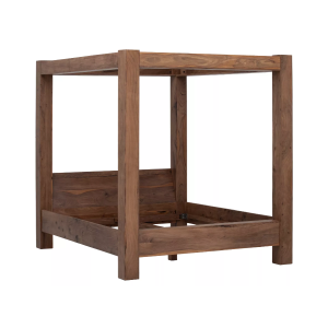 Luxusní postel s nebesy Osbon z masivního akátového dřeva Osbon Postele MH2456W