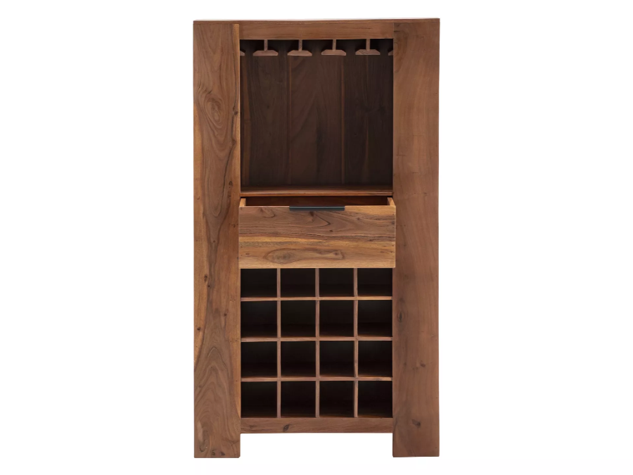 Vysoká barová komoda Osbon z masivního akátového dřeva Osbon Kuchyň a jídelna MH2480W