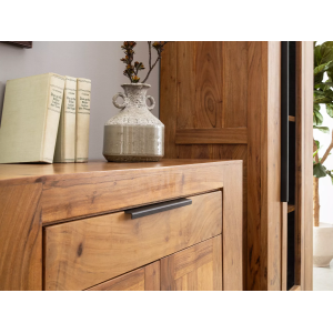 Vitrína Osbon z masivního akátového dřeva Osbon Vitríny MH2481W