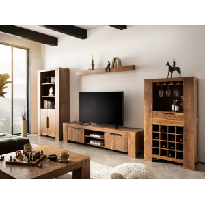 Knihovna Osbon z akátového dřeva Osbon Knihovny a police MH2476W