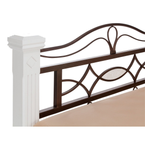 Luxusní postel Byzantium 180x200 bílá Byzantium Postele MH2535W