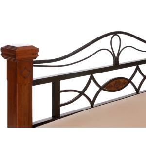 Luxusní postel Byzantium 140x200 hnědá Byzantium Postele MH2532W