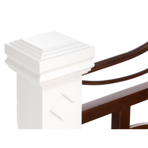 Luxusní postel Byzantium 200x200 bílá Byzantium Postele MH2545W