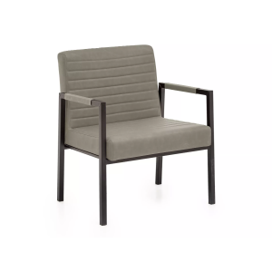 Křeslo XXL Wellington z umělé kůže - šalvějově zelené  Křesla MH2581W