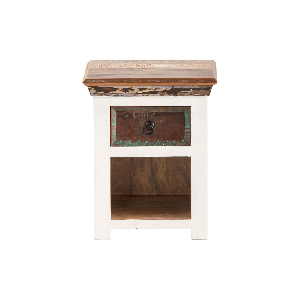 Noční stolek Bali z recyklovaného dřeva Bali - Noční stolky MH466W