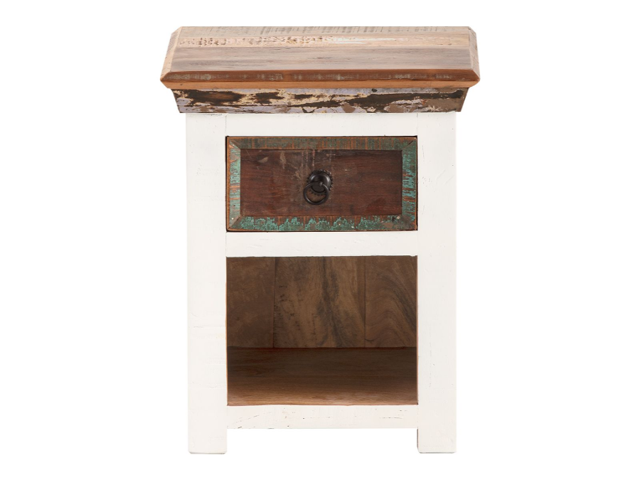 Noční stolek Bali z recyklovaného dřeva Bali - Noční stolky MH466W